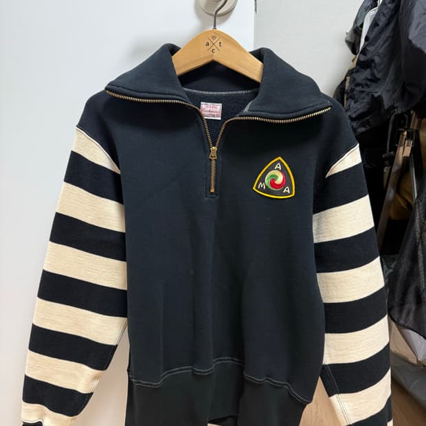 [Cushman]AMA' Half Zip Polo Turtle Neck 