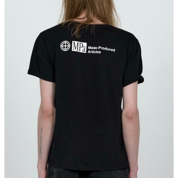 plasticproduct MPa T-SHIRT (BLACK) S