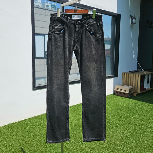 아디다스 데님 팬츠