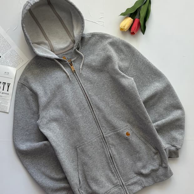 칼하트 미드웨이트 후드 집업