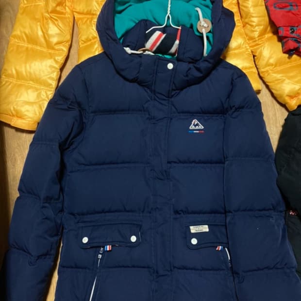 르꼬끄 패딩 90 네이비