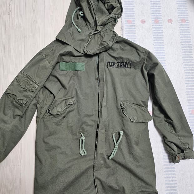 미군 M-65 피쉬테일 성모마리아