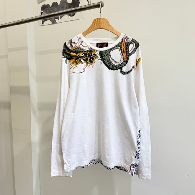 ORIENTAL BRAND 프린팅 롱슬리브