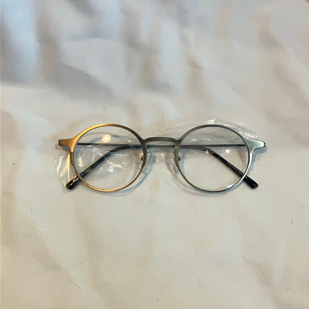 초경량교수형 동글이 은장 빈티지안경