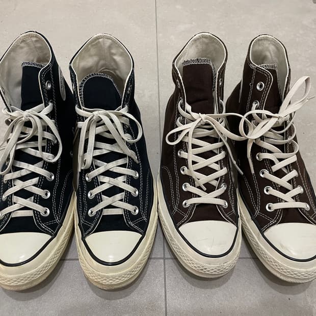 컨버스 척70 하이 블랙, 다크루트 290