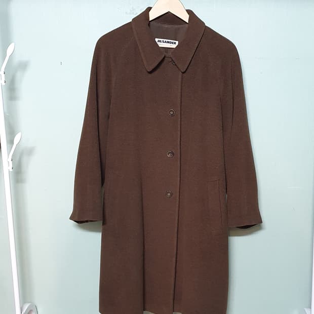 질샌더 캐시미어100 여성 코트 40