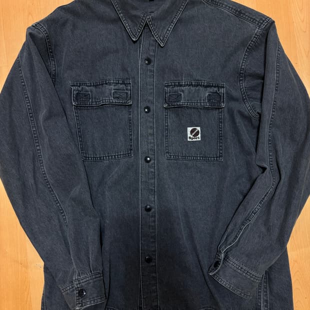 M) 헤리티지플로스 데님 필드 셔츠
