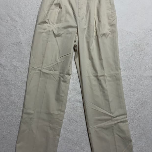 [30] 폴로 랄프로렌 골프 핑크포니 투턱 팬츠 (아이보리)