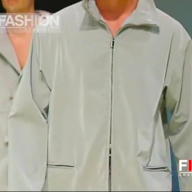 빈티지 엠포리오 아르마니 하프 코트 made in italy