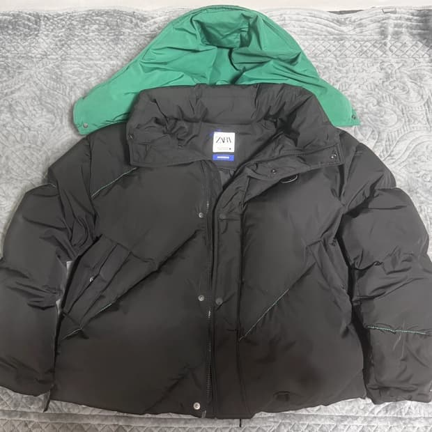 자라 아더에러 패딩 L