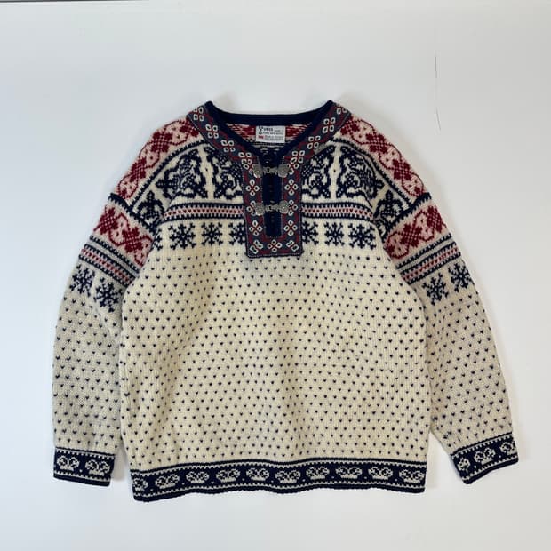 voss 노르딕 스웨터 니트(노르웨이 퓨어울