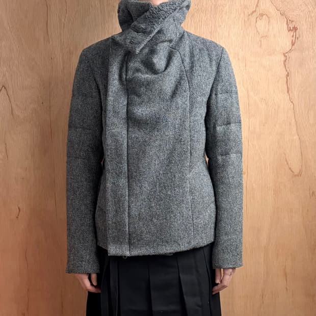 ato 하이넥 다운 패딩 자켓