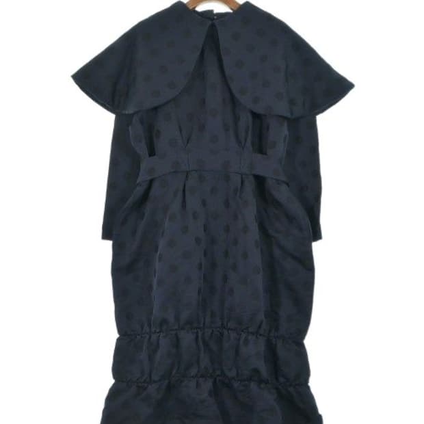 23aw 꼼데가르송 걸 빅카라 폴카닷 벨티드 원피스s