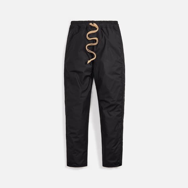 [S] 피어오브갓 7th 나일론 트랙 팬츠 - 매트블랙