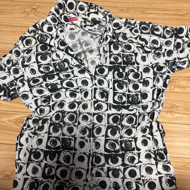 슈프림 꼼데가르송 여름 반팔 셔츠