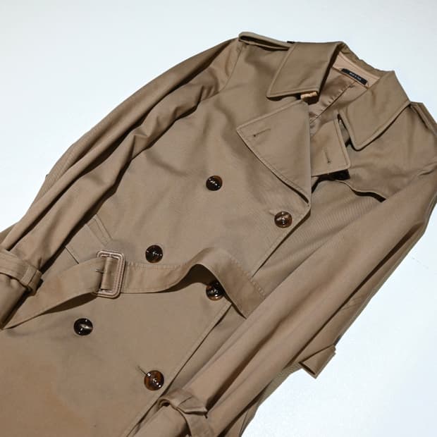 Margiela shipleater undercollar trench c