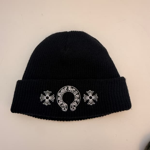 크롬하츠(CHROME HEARTS)홀스슈 비니 블랙