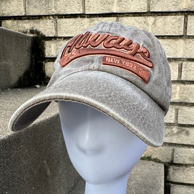 None vintage “always” washed cap