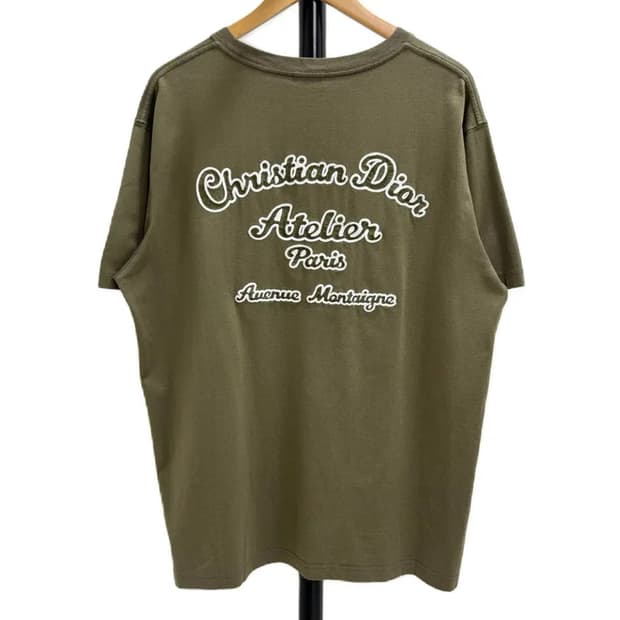 [L]디올 아뜰리에 자수 반팔티