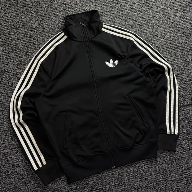 아디다스 파이어버드 og 박시핏 트랙탑 져지 블랙 1555
