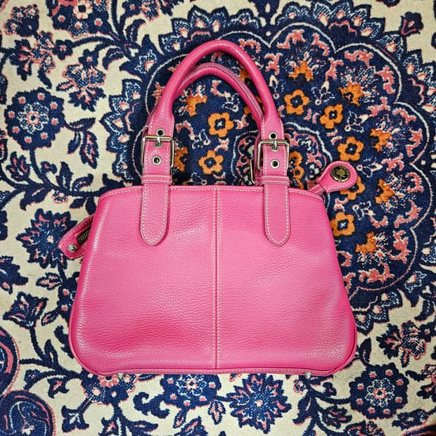 DOONEY&BOURKE in Italy 핫 핑크 미니 토트백 