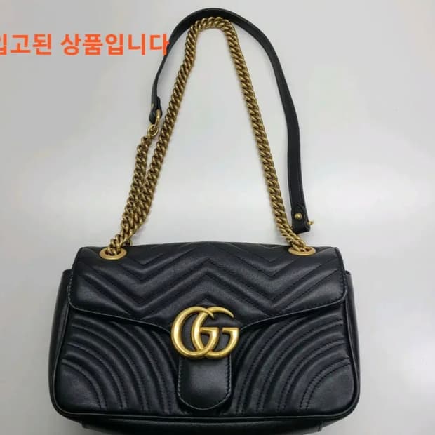 구찌 마몬트 마틀라세 숄더백 