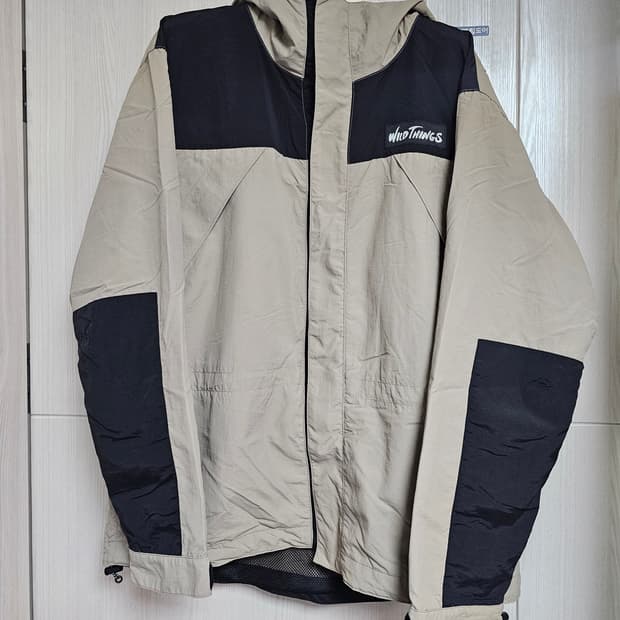 와일드띵스 후드 바람막이 자켓 라지