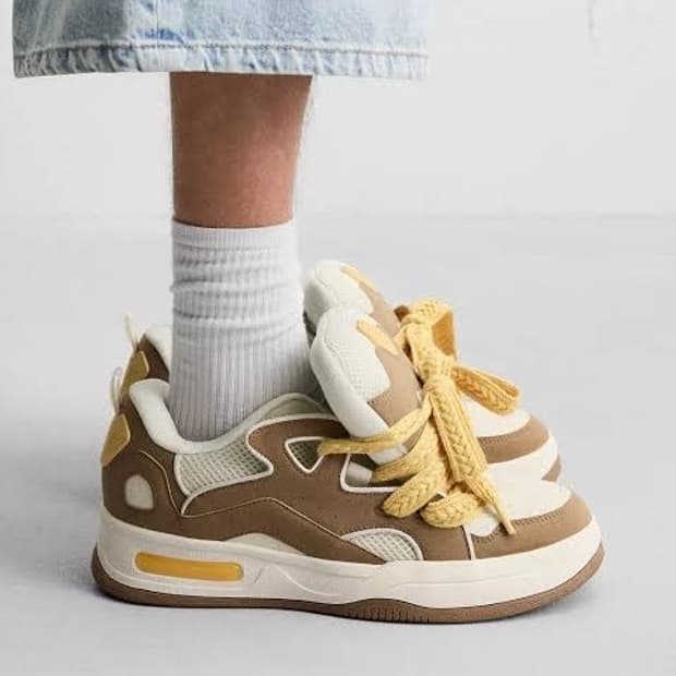 자라 보드화 샌드브라운