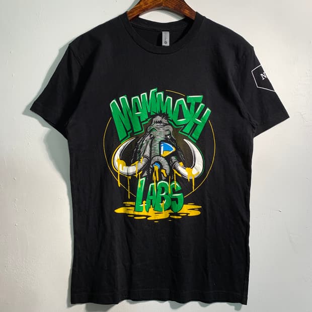 만원샵) nextlevel 맘모스 빈티지 티셔츠 S C206