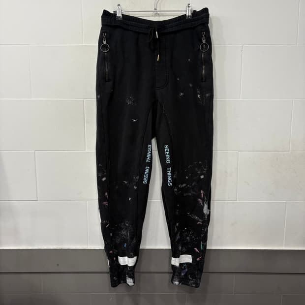 오프화이트 갤럭시 조거 팬츠