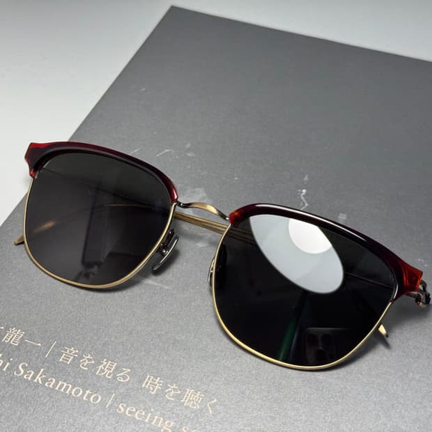 금자안경 일본 티타늄 명품 하금테 선글라스 0197