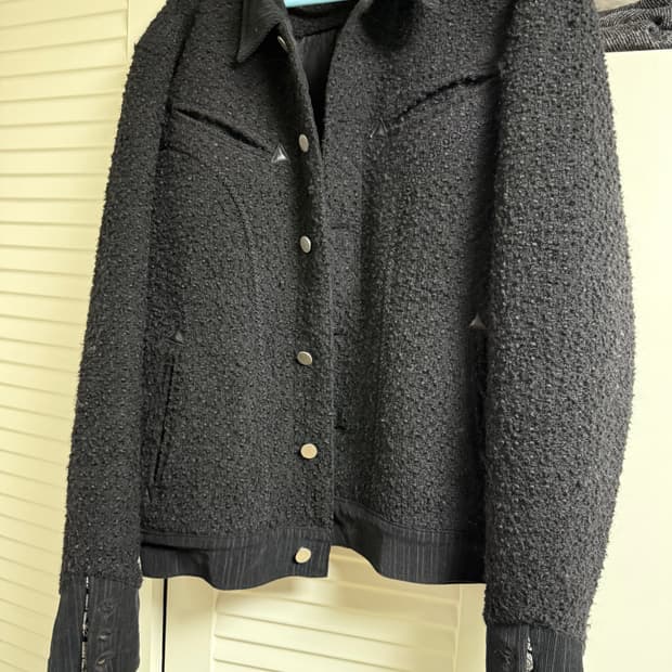 Only i exist 트위드 자켓 L