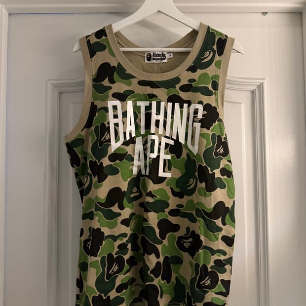 Bape 카모 슬리브리스