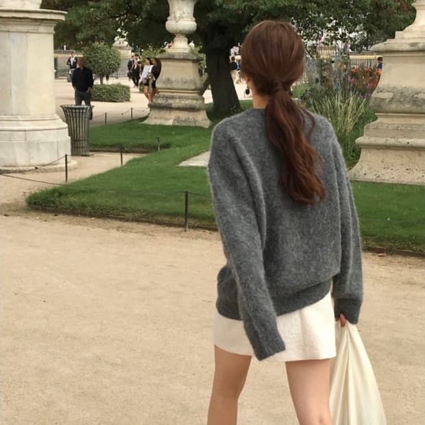 파운더스 founders 알파카 니트