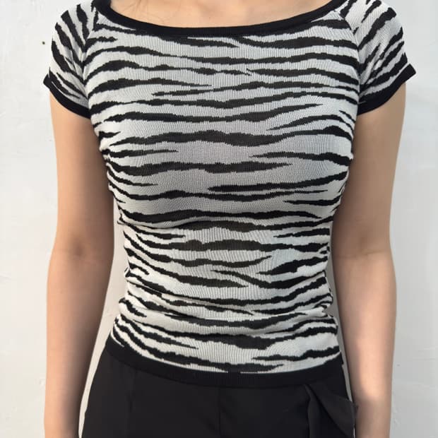 le souk zebra slim top