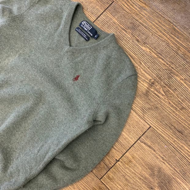 폴로 랄프로렌 램스울 니트 S