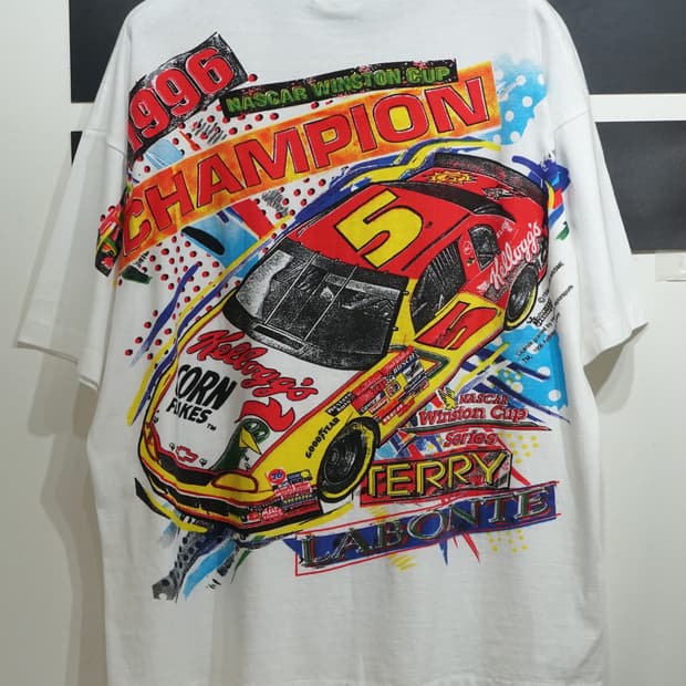 96s Terry Labonte 나스카 빈티지 티셔츠 