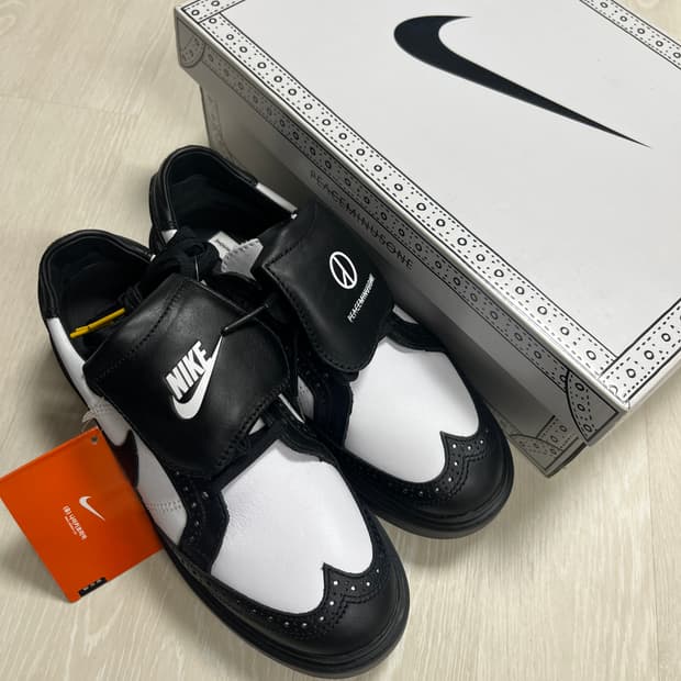 나이키 x 피스마이너스원 권도1 검흰 250 새상품