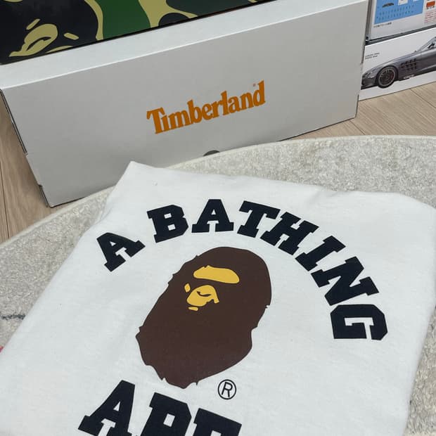 베이프 컬리지 롱슬리브(S)