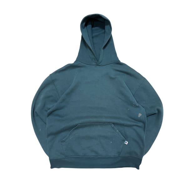 90s usa 러셀 후드 틸 세이지