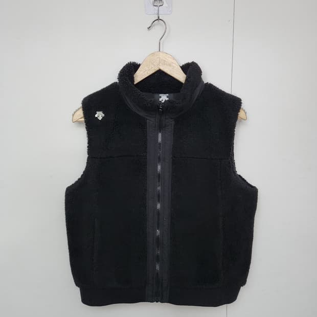 데상트 뽀글이조끼 플리스조끼 90 55