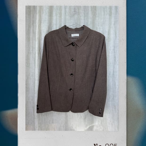 Delice tokyo soft brown jacket 