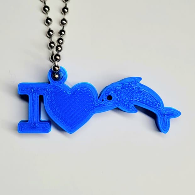 돌고래 돌핀 키링 키체인 y2k