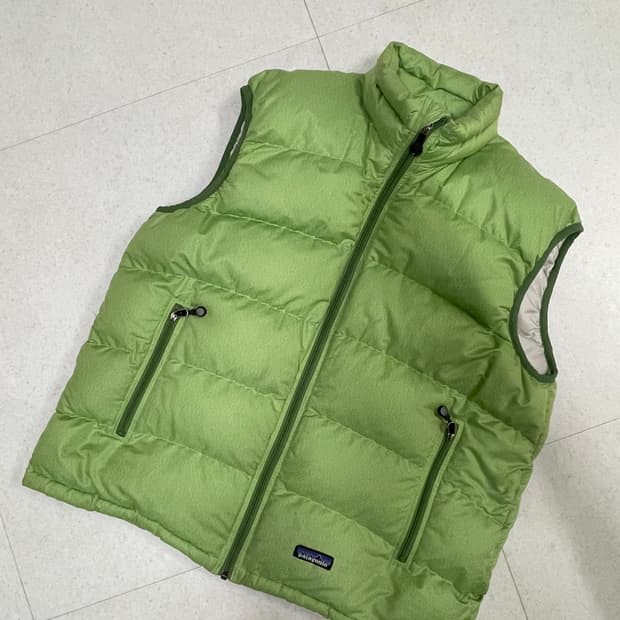 [L] 파타고니아 빈티지 패커블 다운 라이트그린