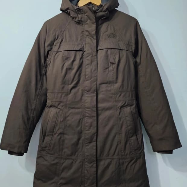 노스페이스 여성 롱패딩 55