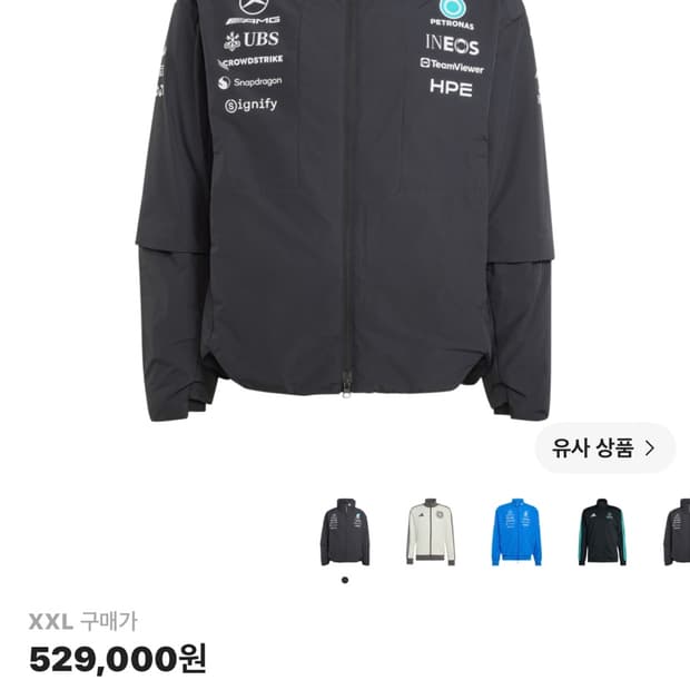 Mercedes Amg petronas f1 team jacket