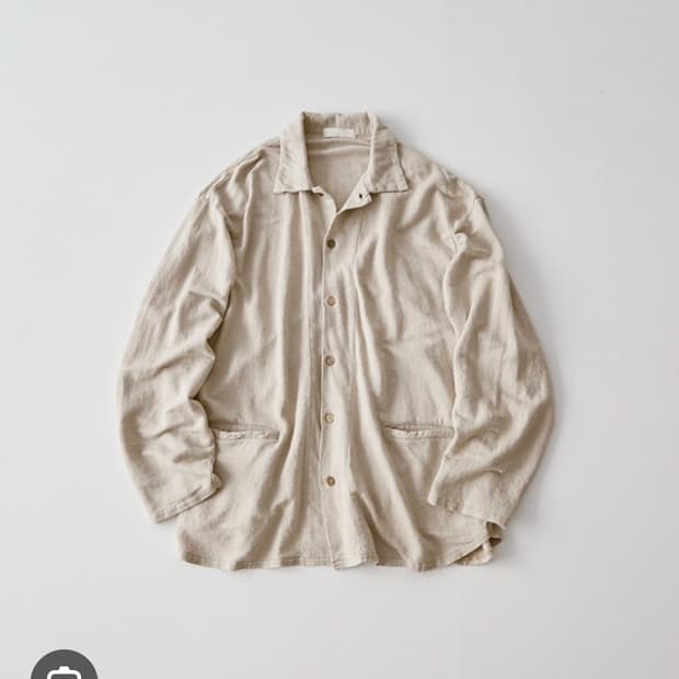 네스트로브컨팩트 린넨 인레이 니트 위브 셔츠자켓