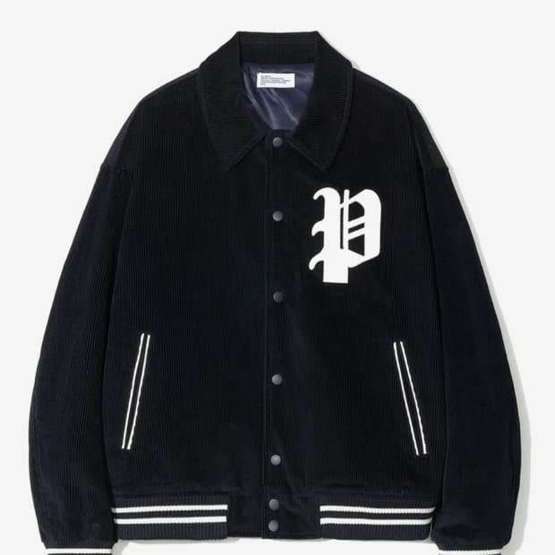 파르티멘토 코듀로이 바시티 자켓 S