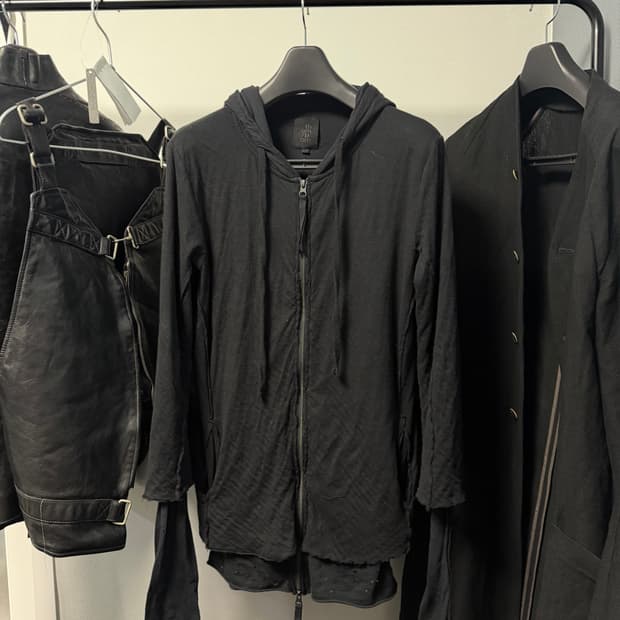 톰크롬 더블 레이어드 후드집업 xs