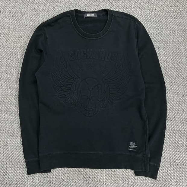 버커루 아트웍 맨투맨 v0876